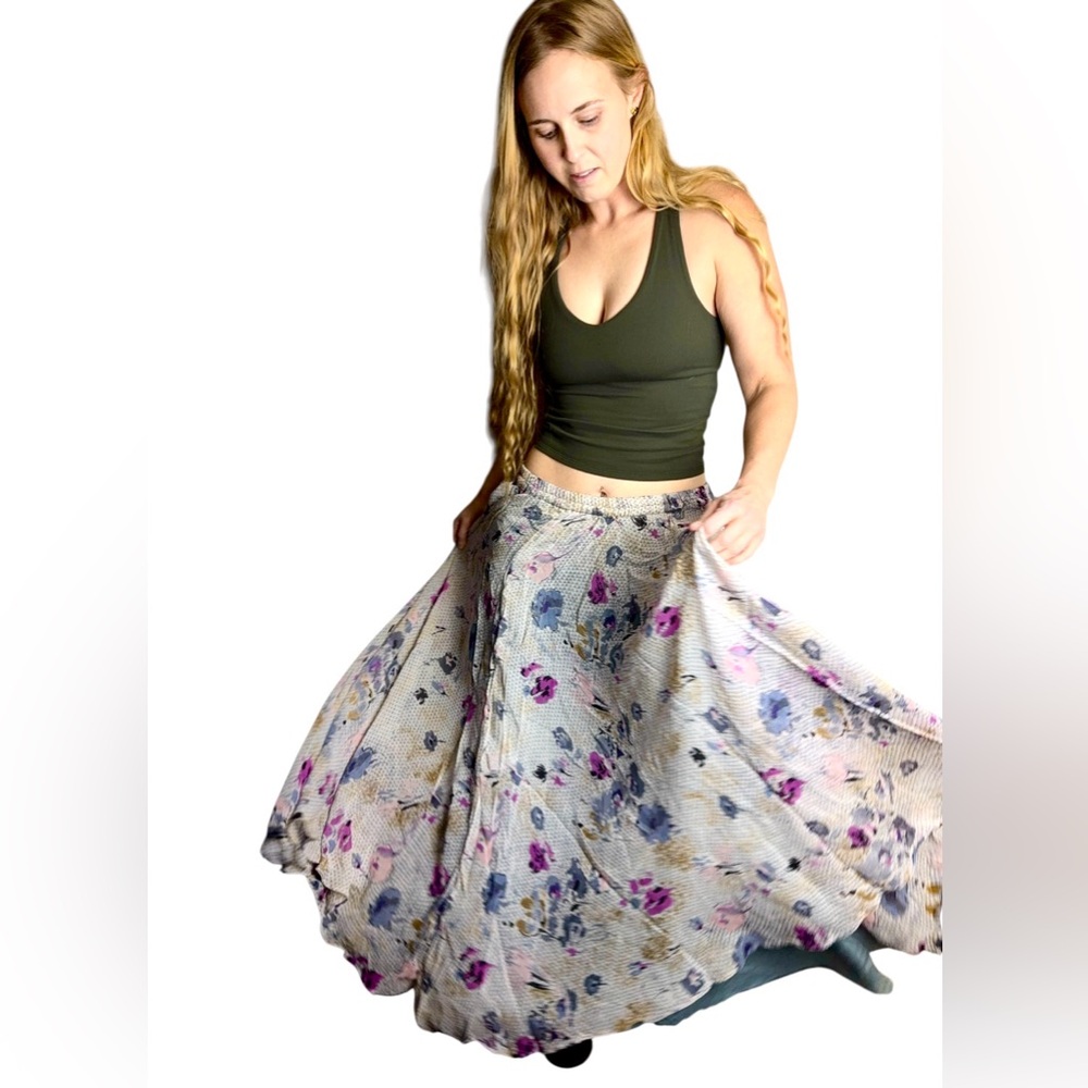 NWT Boho Floral Skirt - Picture 5 of 7